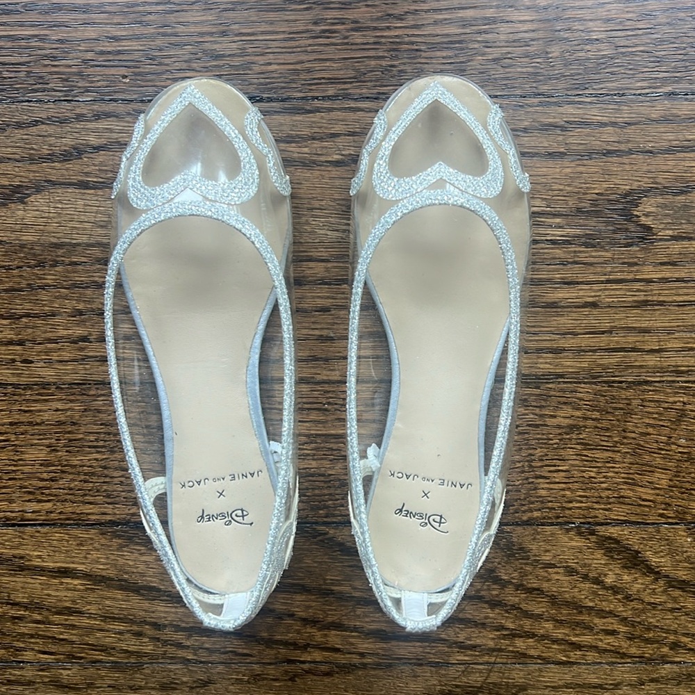 New Without Box! Janie and Jack x Disney Cinderella Flats